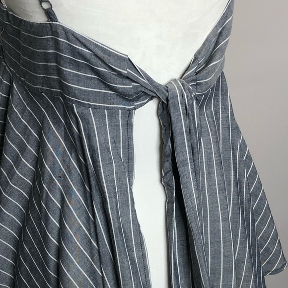 Striped Open Back Bow Tank - Picture 4 of 6